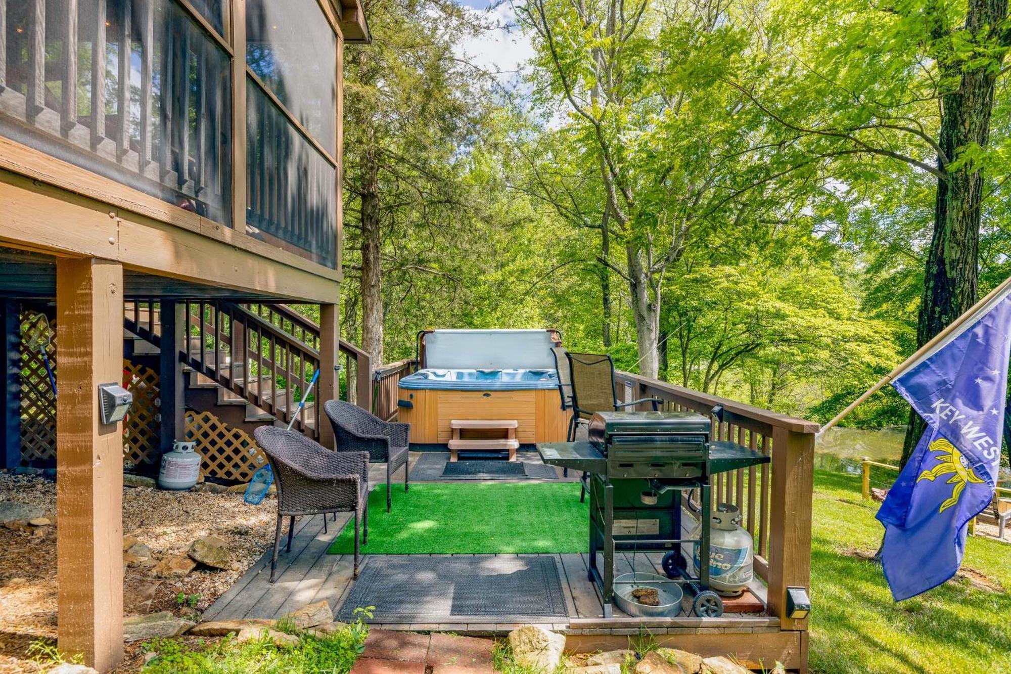 Waterfront Cabin 20 Mins To National Park & Massanutten! Stanardsville エクステリア 写真